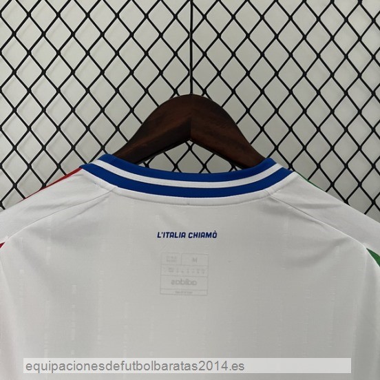 Nuevo Tailandia 2ª Camiseta Italia 2024 Blanco Baratas